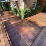 Brazilian ipe deck