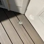 Composite deck low voltage lighting