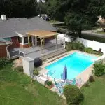 Trex composite deck