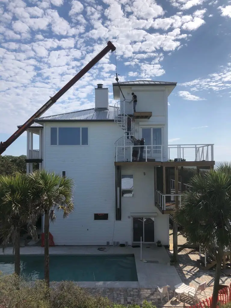 spiral staircase saint george island