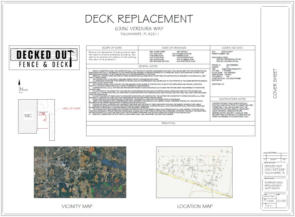 decked out design consulting deck blueprints construction documents